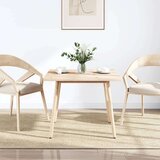 vidaXL Mizna plošča 80x80x2,5 cm trdna borovina | Shoptok.si