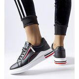 Gemre Black sneakers on white sole Anaunia | Shoptok.si