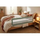 Fillikid zaštitna ograda za krevet Lina 180x50 cm, zelena | shoptok.hr