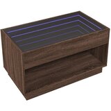  Stolić s beskonačnim LED svjetlima boja hrasta 90x50x50 cm | Eponuda.ba