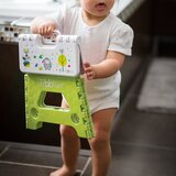 BBLÜV Stëp sklopiva klupica za djecu 22 x 18 x 18,2cm Lime 18m+ 1 kom | shoptok.hr