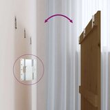  Zidno uzglavlje boja meda 166x3x90 cm masivna borovina | shoptok.hr