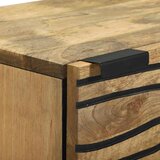 Highboard Smeđa 40 x 33 x 110 cm masivno drvo manga | shoptok.hr
