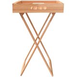  Sklopivi stol s pladnjem 52x36x56,5 cm od masivnog drva oraha | Eponuda.ba
