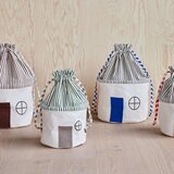 OYOY Mini Crvena/krem tekstilna dječja kutija za pohranu ø 26x40 cm Koya – | shoptok.hr