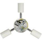  duolla - plafonsko svetlo yute boho 3xE27/15W/230V prečnika 60 cm braon/krem | Eponuda.com