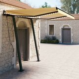  Automatska tenda sa senzorom LED 3 x 2 5 m žuto-bijela | shoptok.hr