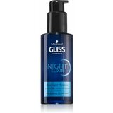 Schwarzkopf Gliss Night Elixir Aqua revive tretman za kosu 100ml cene