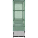  Povišena gredica s pokrovom za staklenik 160 x 40 x 138 cm | shoptok.hr