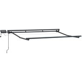 Ručni okvir tende s LED-ima Žuta, Bijela, Antracit 3 x 2 m | shoptok.hr