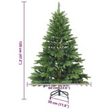 vidaXL Umestno božično drevo med 150 LED Zelena 120 cm PE in PVC | Shoptok.si