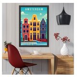 WALLXPERT dekorativna slika amsterdam (40 x 55) Cene