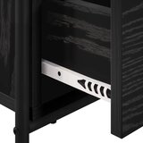  Noćni ormar 2 kom. Crni hrast 40 x 30 x 50 cm Konstruirano drvo - Crni hrast 2 | shoptok.hr