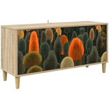 vidaXL TV ormar ZAANDAM 102 x 33 x 50 cm Sonoma Konstruirano drvo - Print šume | shoptok.hr