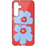 Samsung Ohišje za Galaxy S25 Plus s cvetli?nim vzorcem Unikko Ultra-trendy, Rde?a, (22116481) | Shoptok.si