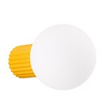 Sollux Lighting Stenska svetilka HALO rumena IP44, (5000352006) | Shoptok.si