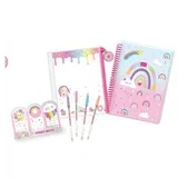 set stilski dnevnik Rainbow