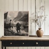  Slika na drvetu - Dolazak Vikinga | ePonuda.com