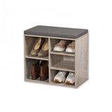Mini cipelarnik beli sa jastukom za sedenje 51.5 x 48 x 29 cm | ePonuda.com