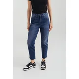 ženske slim fit farmerke visokog struka sa suzenim nogavicama -model 210 256-.210-8206-00D2