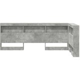  Skladišno uzglavlje Betonski sivi 90 cm Konstruirano drvo | shoptok.hr