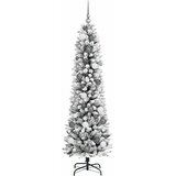  Umjetno božićno drvce Bijelo 180 cm PVC i Metal i Plastika | shoptok.hr