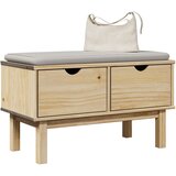 vidaXL Klupa za predsoblje OTTA 80 x 40 x 45 cm od masivne borovine Cijene
