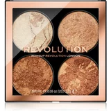 Revolution Cheek Kit paletka visoko pigmentiranih osvetljevalecv in bronzerjev 8,8 g odtenek Don´t Hold Back