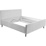 MID.YOU OBLAZINJENA POSTELJA 180 cm x 200 cm , tekstil, leseni material temno siva | Shoptok.si