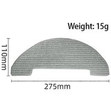 INORCO 4Pcs Mop Cloths Pad Kompleti za robotski sesalnik HR1010 Nadomestni dodatki, (21840624) | Shoptok.si
