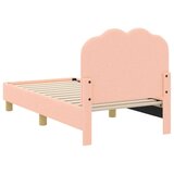  Okvir kreveta za malu djecu s naslonom Ružičasta 70 x 140 cm | shoptok.hr