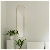 Baltica Design - Zidno ogledalo TINY BORDER 155x40 cm zlatno | Eponuda.com