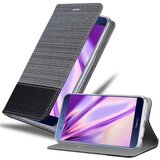 Cadorabo Case, združljiv s častjo v sivi črni barvi - zaščitni pokrov z magnetnim zapiranjem, stoječo funkcijo in režo za kartico, (20570215) | Shoptok.si