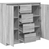  Komoda s ladicama siva sonoma 100,5x35x98,5cm konstruirano drvo | shoptok.hr