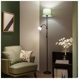  brilagi - podna lampa ceria 1xE27/100W/230V + 1xE14/25W crna/zelena | Eponuda.com