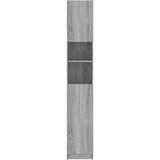  Kupaonski ormarić sivi hrast 32x25,5x190 cm konstruirano drvo | Eponuda.ba
