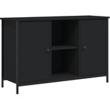 TV ormarić crni 100 x 35 x 65 cm od konstruiranog drva | Eponuda.com
