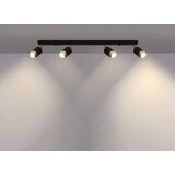  Sollux SL.1072 - Spot svetiljka NERO 4xGU10/40W/230V crna/zlatna | Eponuda.com