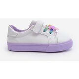 Boto Children's Sneakers Trainers with Velcro White-Purple Pennyn | ePonuda.com