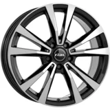 alu platišča A19 5x112 ET49 9,0x19 M12 spredaj polirana 66,6