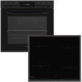 Sharp Ostrilni vgradni komplet pecice v mat K-72P19BNH-EU crni barvi | Shoptok.si