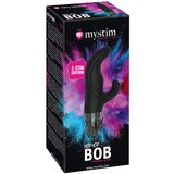 Mystim Hop Hop Bob E-Stim - brezžični električni vibrator z nihajno roko (črn) Cene