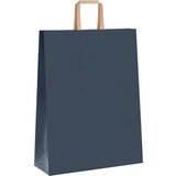  Papirnate vrećice 250 kom s ručkama plave 32x12x42 cm | shoptok.hr