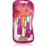 Gillette Venus Smooth Miami brivniki za enkratno uporabo za ženske 3 kos