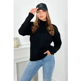 Kesi Black turtleneck sweater