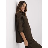 Italy Moda Shirt-MI-KS-6537.74P-dark brown | shoptok.hr