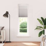 vidaXL Plisirana žaluzija svetlo siva 60x200 cm Širina tkanine 59,4 cm | Shoptok.si