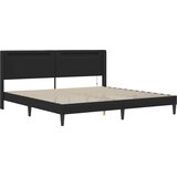  Okvir kreveta s madracem Crna 200 x 200 cm Umjetna koža | shoptok.hr