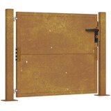  Vrtna vrata 100x100 cm Corten čelik | shoptok.hr