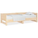  Dnevni ležaj na izvlačenje 2x(90x190) cm masivna borovina | shoptok.hr